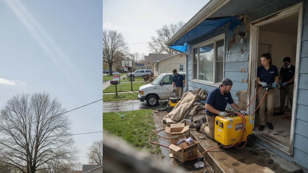 Basement Flood Cleanup in Moon, VA near me